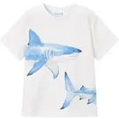 Mayoral T-Shirt 3080 Weiß Regular Fit