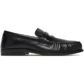 Calvin Klein Slipper Ess Rubber Loafer Wr Pol Lth HM0HM02171 Schwarz 45