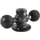 Ram Mounts RAM-217-1U, Aluminium, Schwarz