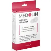 Medolin Warzenpflaster - Warzenentferner Effektive Warzen Entfernung Warzenmittel 22 St