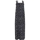 Kaffe Midikleid "Damen Kleid KAbarton", Damen, Gr. 44, N-Gr, blau (midnight marine lace print), Obermaterial: 50% Viskose CV. 50% Viskose LENZING ECOVERO CV LenzEcov., Kleider Midikleid