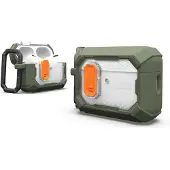 Urban Armor Gear 104132117272, Hülle, Polycarbonat (PC), Thermoplastische Polyurethane (TPU), Grau, Olive