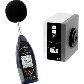 Pce Instruments -432-SC 09 Tragbarer Profi Schallkalibrator Klasse 1 inkl. Schallpegelmessgerät mit GPS Klasse 1