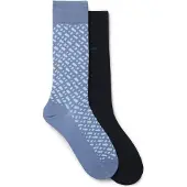 BOSS Zweierpack mittelhohe Socken aus Baumwoll-Mix Grösse 43-46