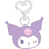 Sakami Merchandise Sanrio Plüsch-Schlüsselanhänger Kuromi