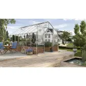 Vitavia Vitavia, Gewächshaus "Cassandra 11500", aluminium eloxiert, 11,5 m², ohne Sockelmauer, 3 mm ESG