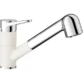 BLANCO Küchenarmatur mit Handbrause WEGA-S II weiß matt 526421