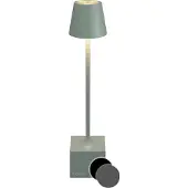 Sompex Dave LED-Akkuleuchte-Grau