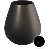 Asa selection Vase Ease Black Iron Iron 18 x 45 cm