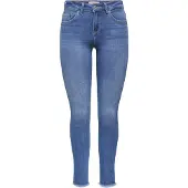 ONLY ONLBLUSH MID SK ANK RW DNM REA1319 Medium Blue Denim S/30