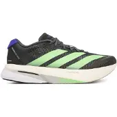 Adidas Adizero Boston 13 Schuhe Schwarz Grün SS26, Größe UK 8.5
