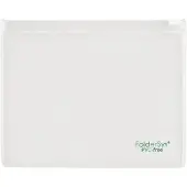 FolderSys Flachbeutel , Gleitverschluss, PVC-frei, lebensmittelgeeignet, Folie transparent, DIN A4, 10 Stück