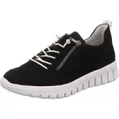 Waldlaufer Schnürhalbschuhe in schwarz, Gr. 4
