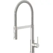 Lenz Küchenarmatur ALUNA edelstahl glänzend 46070511