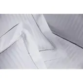 Elegante Bettwäsche White House l Größe 40x80 135x200 cm l Farbe Weiß l Reine Baumwolle
