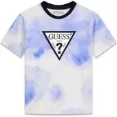 GUESS T-Shirt L6RI03 K8HM4 Himmelblau Regular Fit