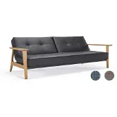 Innovation Living Splitback Klappsofa 115x210 cm mit Armlehne
