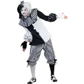 Espa Harlekin-Kostüm "Black & White" für Herren