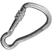 Kong Harness Kl Screwed Snap Hook Silber 80 mm