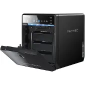 Fantec QB-35US3-6G schwarz 4x3,5 SATA HDD USB3.0 eSATA