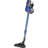 MPM Leichter Beutelloser Stielstaubsauger mit Integriertem Handstaubsauger, 2-in-1 Staubsauger ohne Beutel 600W - HEPA-Filter - eistungsstarker Staubsauger mit Kabel