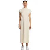 Build Your Brand Kurzarm Langes Kleid