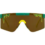 Pit Viper The Straya Original Narrow Polarisierte Sonnenbrille Grün HDPV Polarized Gold/CAT3 Grün HDPV Polarized Gold/CAT3
