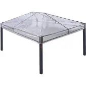 vidaXL Ersatzbezug für Pavillon Transparent 400 x 300 x 32 cm PVC