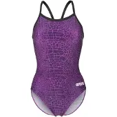 Arena Badeanzug, Damen Snakeskin Lightdropback