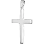 Trendor 21215 Herren-Anhänger Kreuz 925 Silber 27 x 16 mm