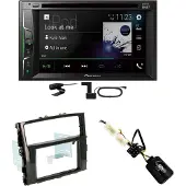 Pioneer AVH-A3200DAB USB Digitalradio Einbauset für Mitsubishi Pajero ab 2015