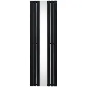 MonsterShop Heizkörper mit Spiegel - 1800mm x 565mm - Schwarz