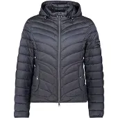 Betty Barclay Outdoorjacke "Outdoorjacke mit abnehmbarer Kapuze", Damen, Gr. 42, blau (dunkelblau), Obermaterial: 100% Polyamid PA., Jacken Outdoorjacke
