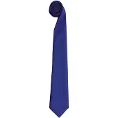 Premier Krawatte - Einfarbige Herren-Arbeitskrawatte (2er-Pack) (Royal)