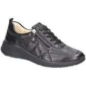 Waldlaufer Damen Damenschuhe schwarz Gr. 71/2