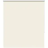 vidaXL Verdunkelungsrollo Cremeweiß 135x130cm Stoffbreite 131,6cm