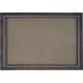 Mendler Bilderrahmen T250, Fotorahmen Holzrahmen Wand-Rahmen, 46x66cm Shabby-Look Landhaus ~ braun