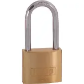 Kasp K12040L40D Hængelås 40 mm Gyldengul Nøglelås