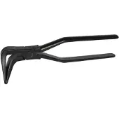 Bessey Falzzange L.255mm aufgelegt 90Grad geb.pulv.