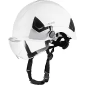 Vevor Schutzhelm ANSI/ISEA Z89.1-zugelassener Sicherheitshelm mit Visier &amp; 6-Punkt-Ratschenaufhängung
