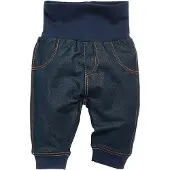 Playshoes Baby Sweat-Hose Jeans-Optik in Blau | Gr.: 86
