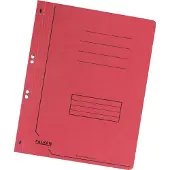 Falken 50 Ösenhefter Karton rot DIN A4