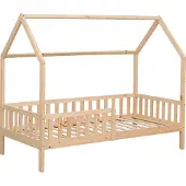 Happy Garden Baumhausbett für Kinder 190x90cm aus Holz MARCEAU
