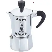 Bialetti Break, Mokka-Kanne, Aluminium, Aluminium, 3 Tassen, Break, 1 Stück(e)