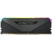 Corsair Vengeance RGB CMN16GX4M2Z3200C16, 16 GB, 2 x 8 GB, DDR4, 3200 MHz, 288-pin DIMM, Schwarz
