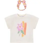 Mayoral T-Shirt 3010 Écru Regular Fit