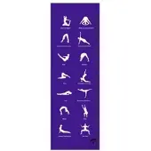 Trendy Sport Yogamat Home 180x60x0,5cm Lila