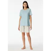 Schiesser Pyjama 181235 Damen Bluebird-Größe 40