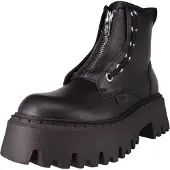 Buffalo Aspen Front Zip Stiefel Schwarz