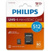 Philips Microsdxc 512gb Class 10 Uhs-i U1 Speicherkarte